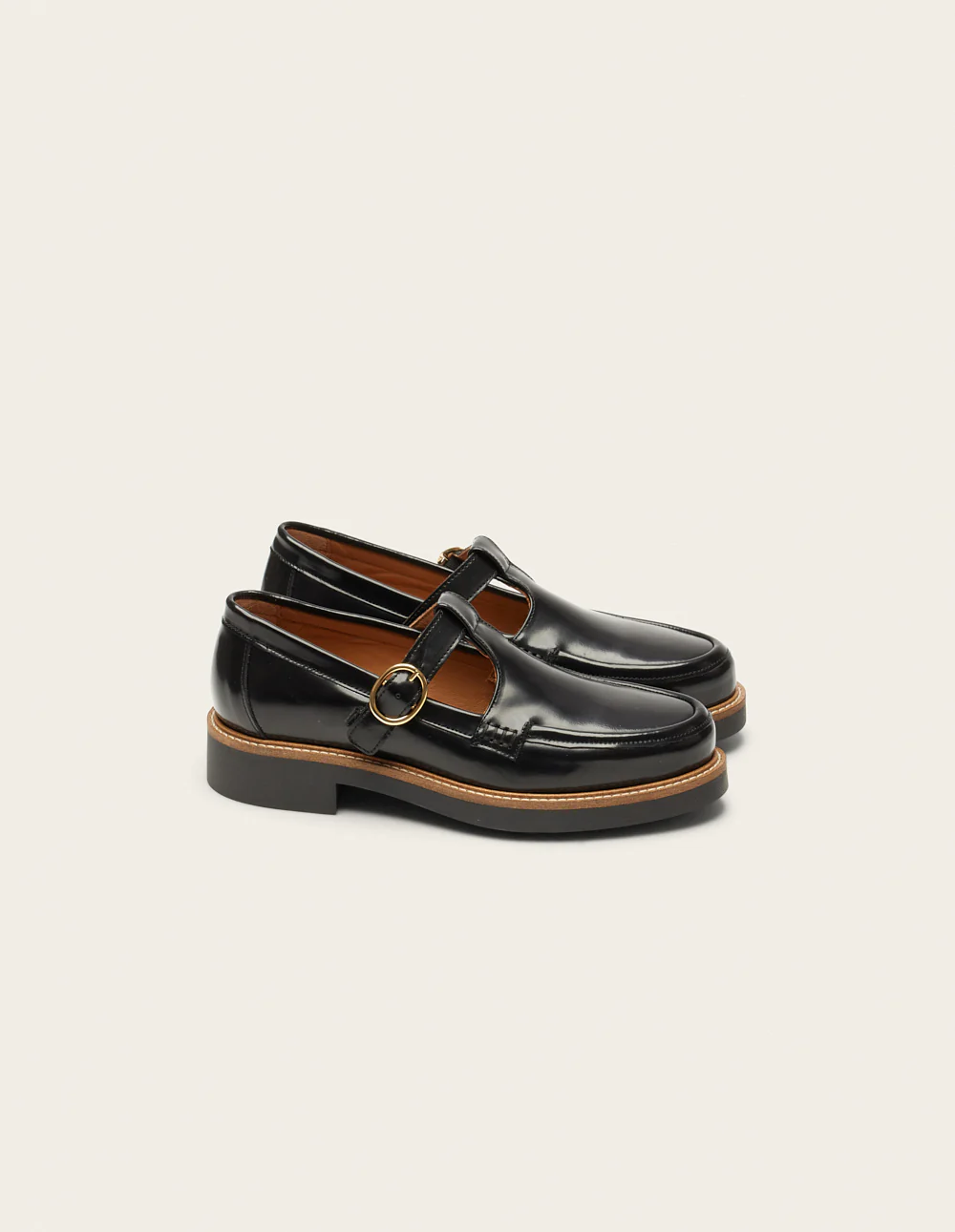Derbies Carmen - Cuir box noir - Image 3