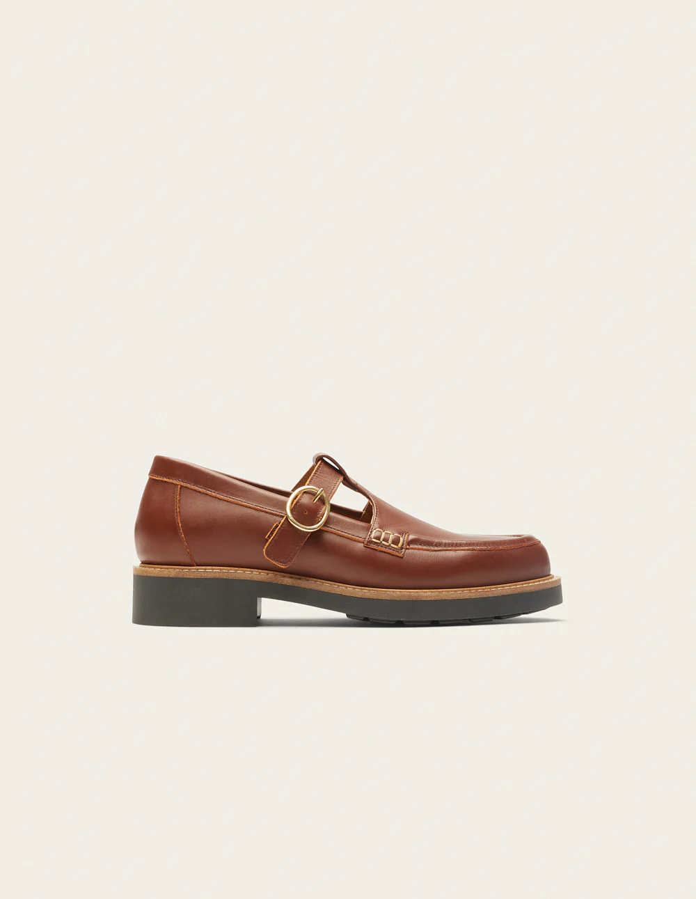 Derbies Carmen - Cuir marron - Image 5