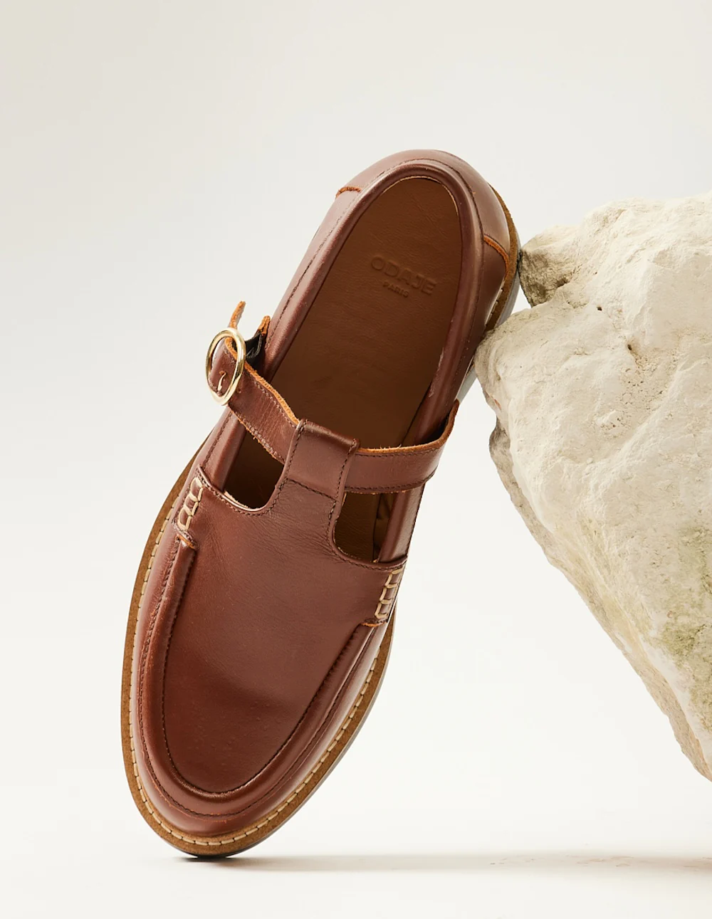 Derbies Carmen - Cuir marron - Image 6