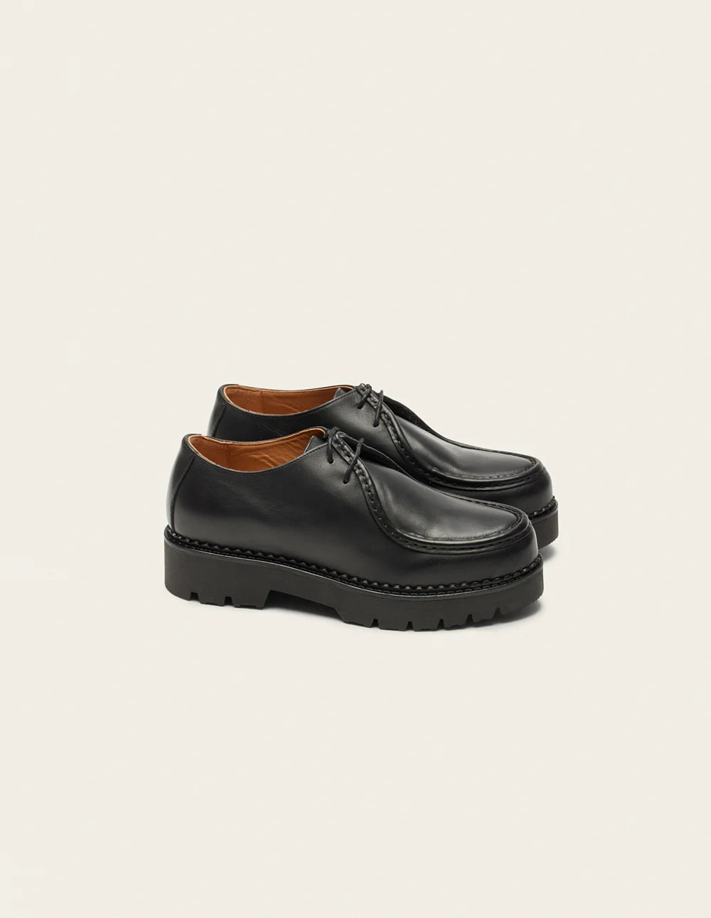 Derbies Deborah - Cuir noir - Image 4