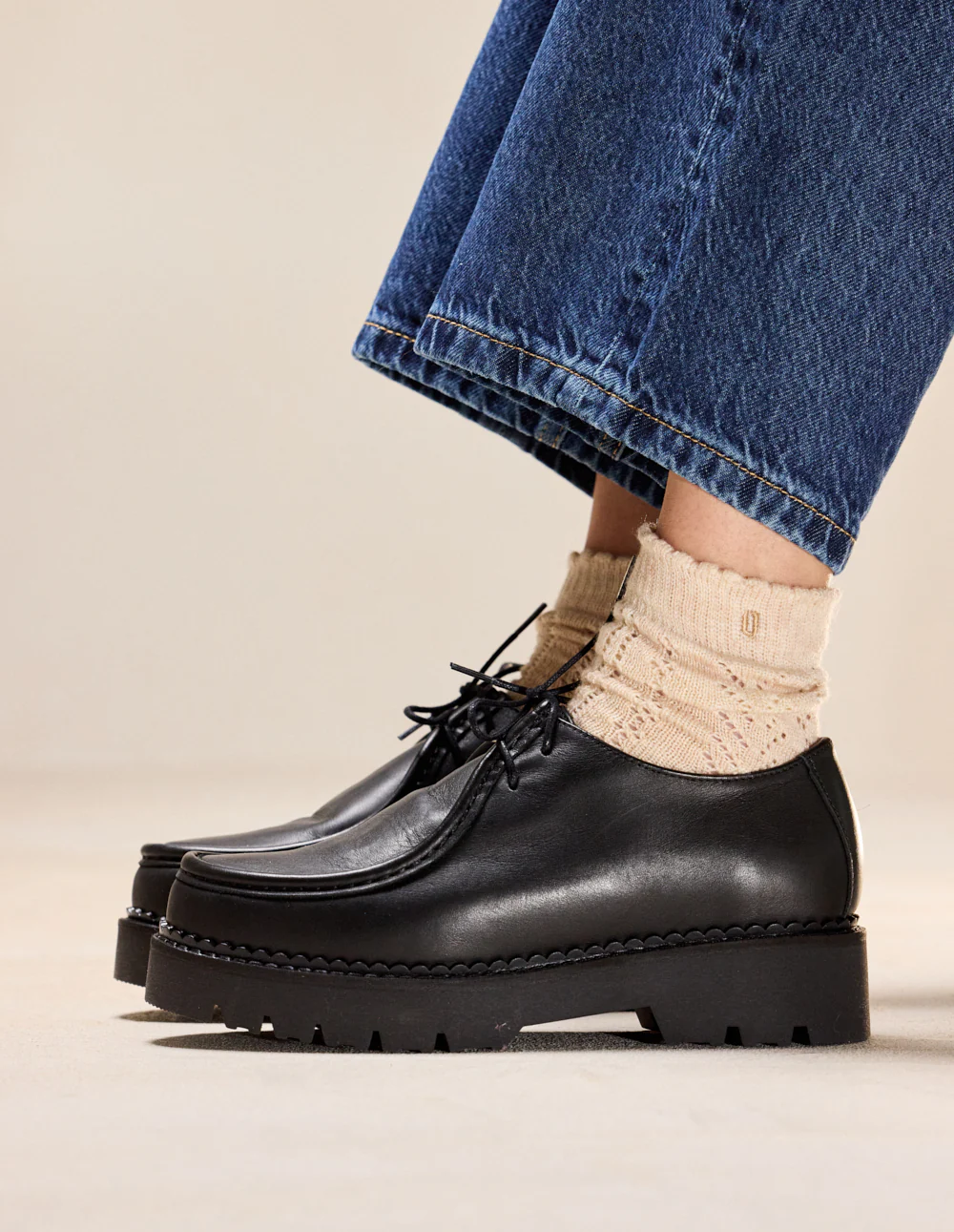 Derbies Deborah - Cuir noir - Image 7