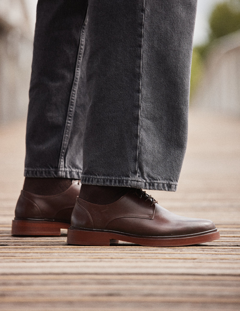 Derbies Edgar - Cuir marron - Image 5