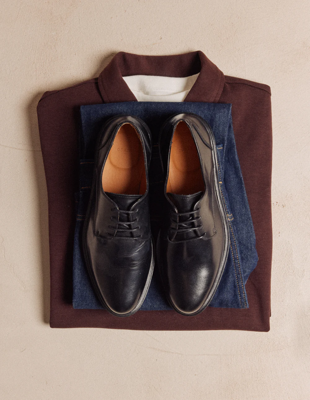 Derbies Edgar - Cuir noir - Image 5