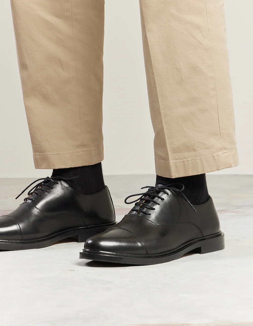 Derbies Léandre - Cuir noir - Image 4