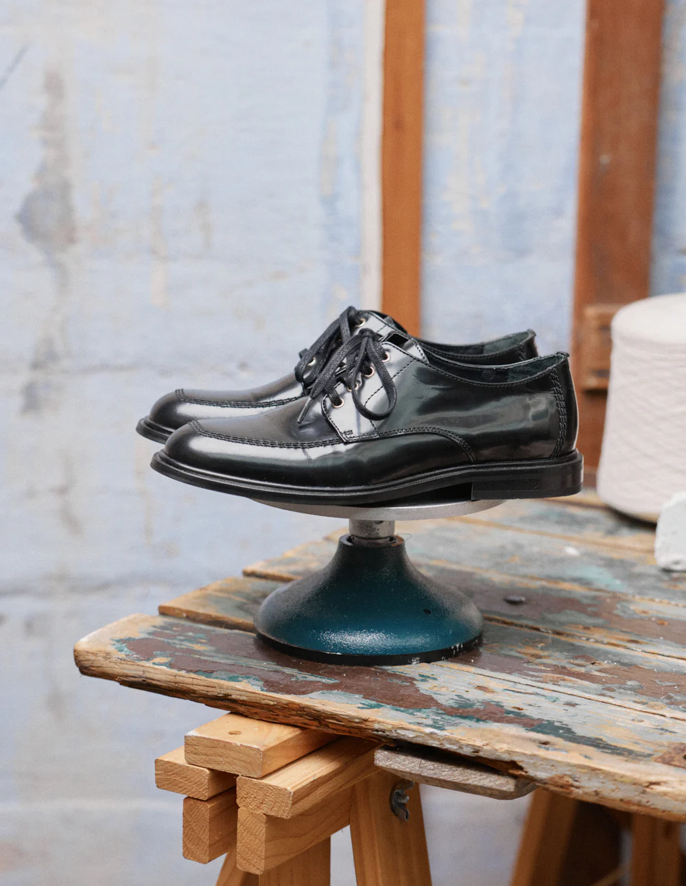 Derbies Luvi - Cuir box noir - Image 4