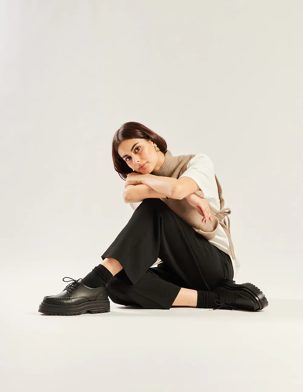Derbies Madeline - Cuir noir - Image 6