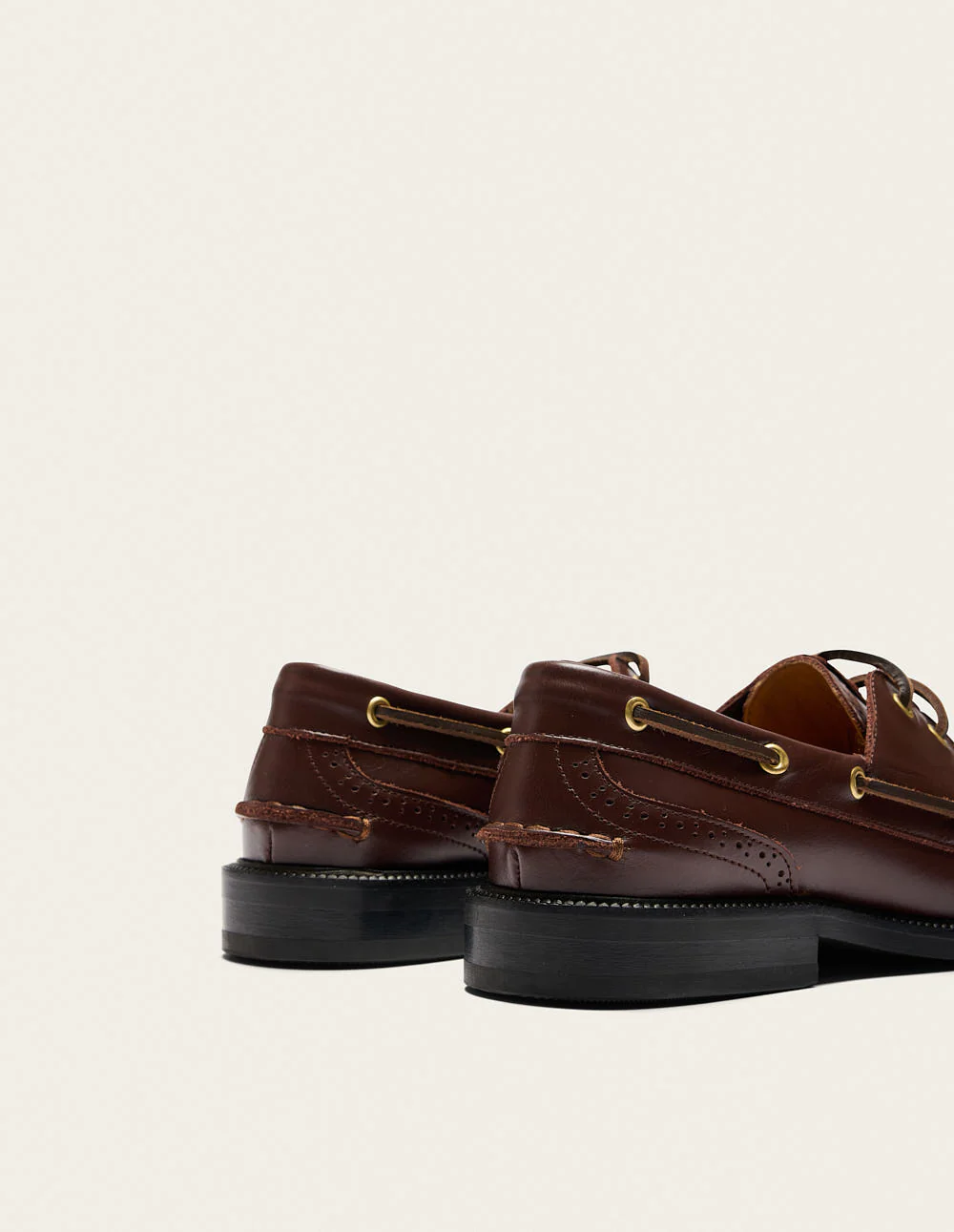 Derbies Niza - Cuir marron - Image 5