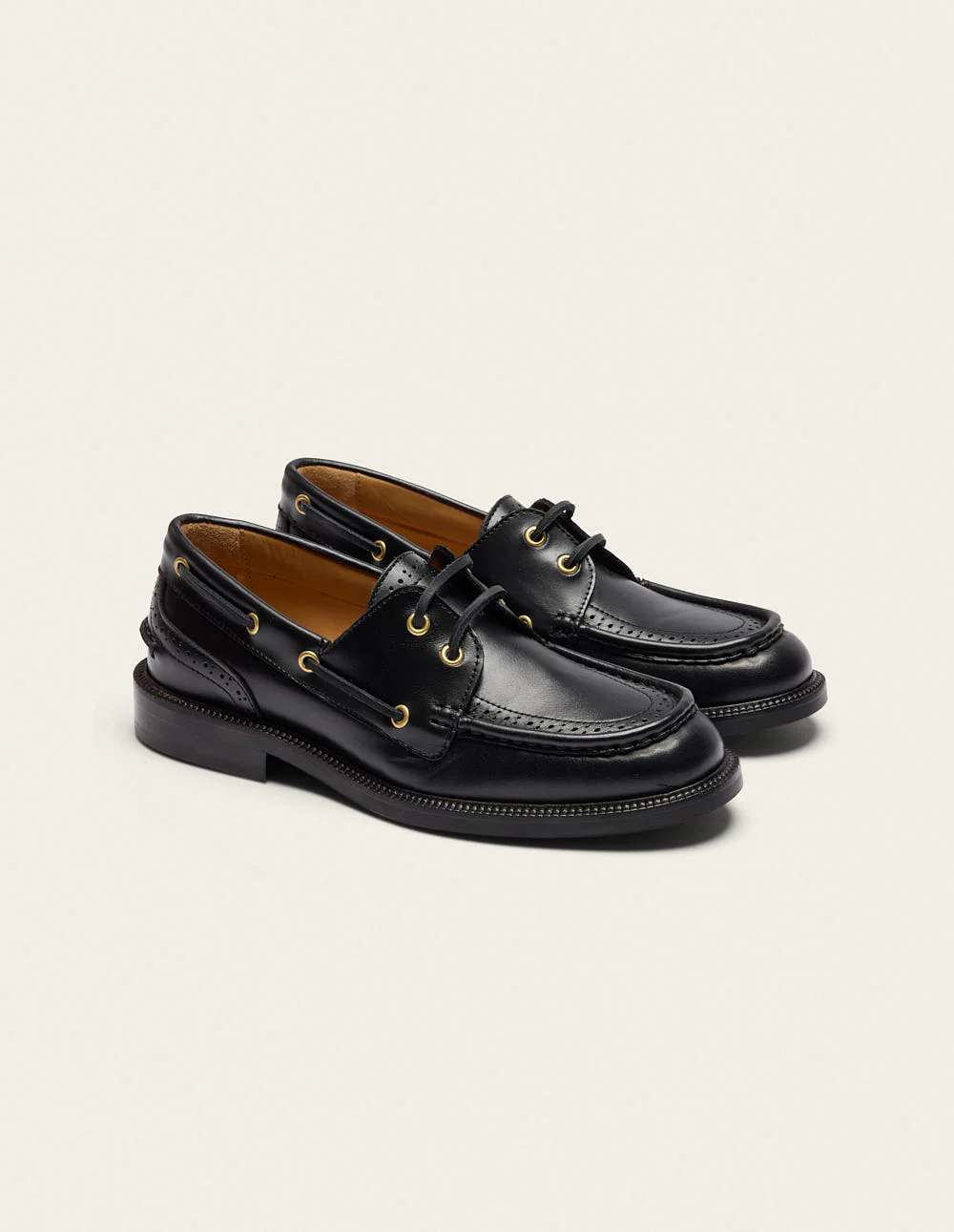 Derbies Niza - Cuir noir - Image 2