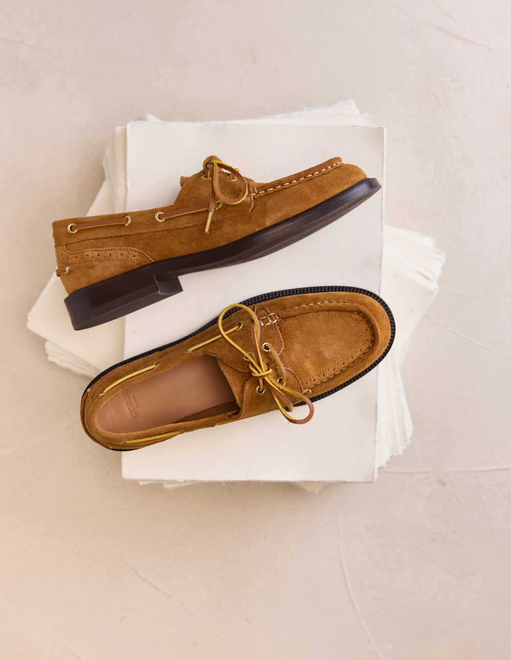 Derbies Niza - Suède ambre - Image 4