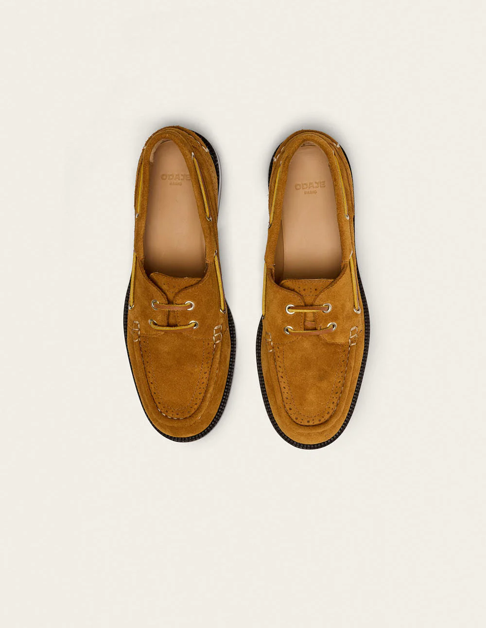 Derbies Niza - Suède ambre - Image 7