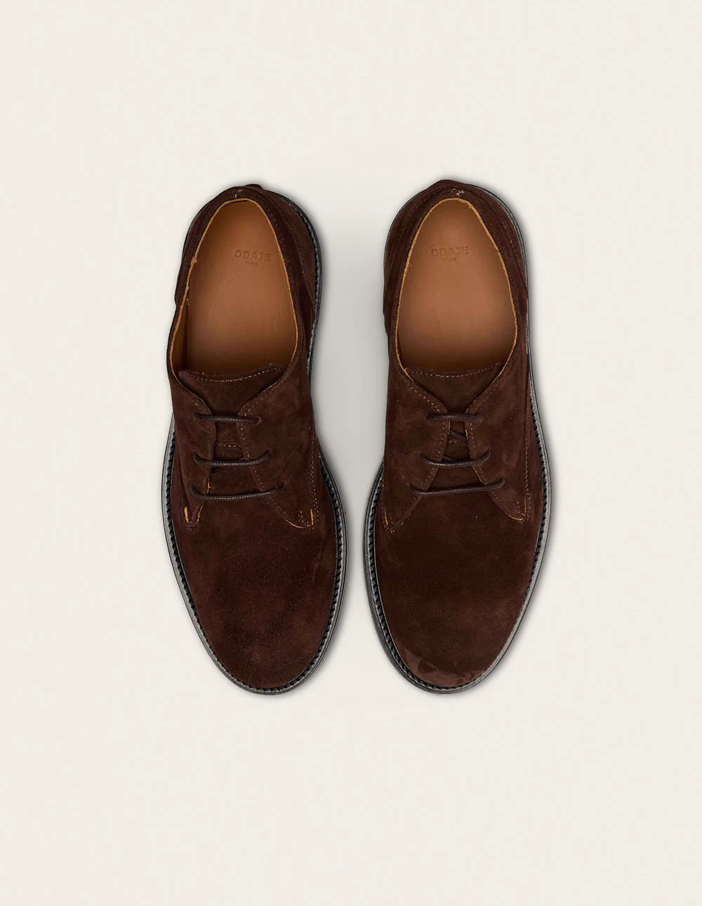 Derbies Norin - Suède marron - Image 7