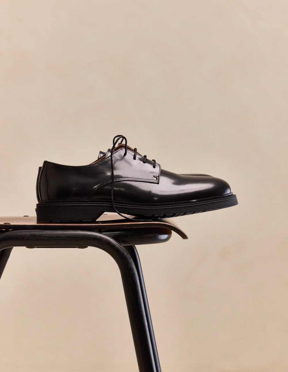 Derbies Olivier - Cuir box noir - Image 4