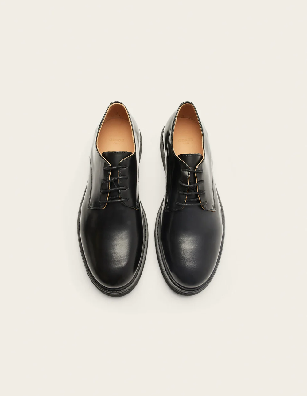 Derbies Olivier - Cuir box noir - Image 6