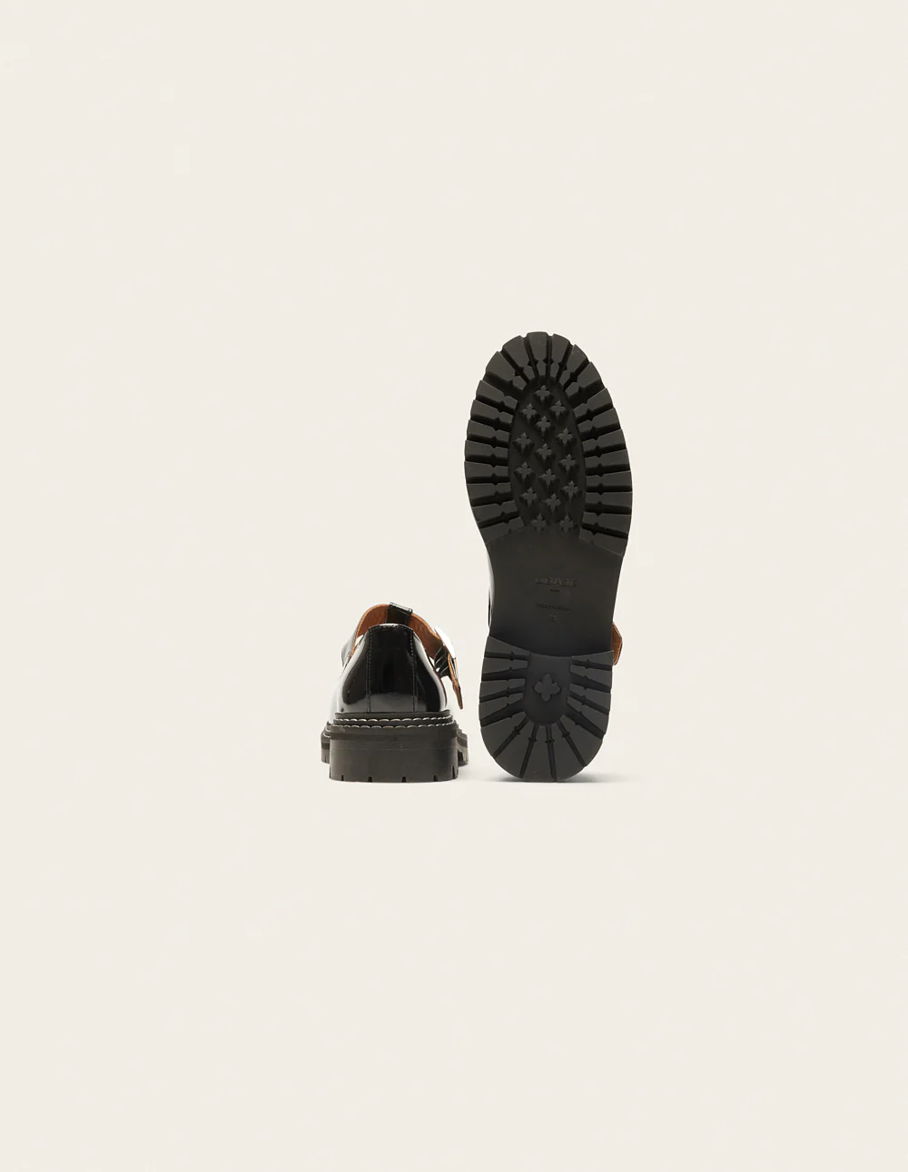 Derbies Romane - Cuir verni noir - Image 6