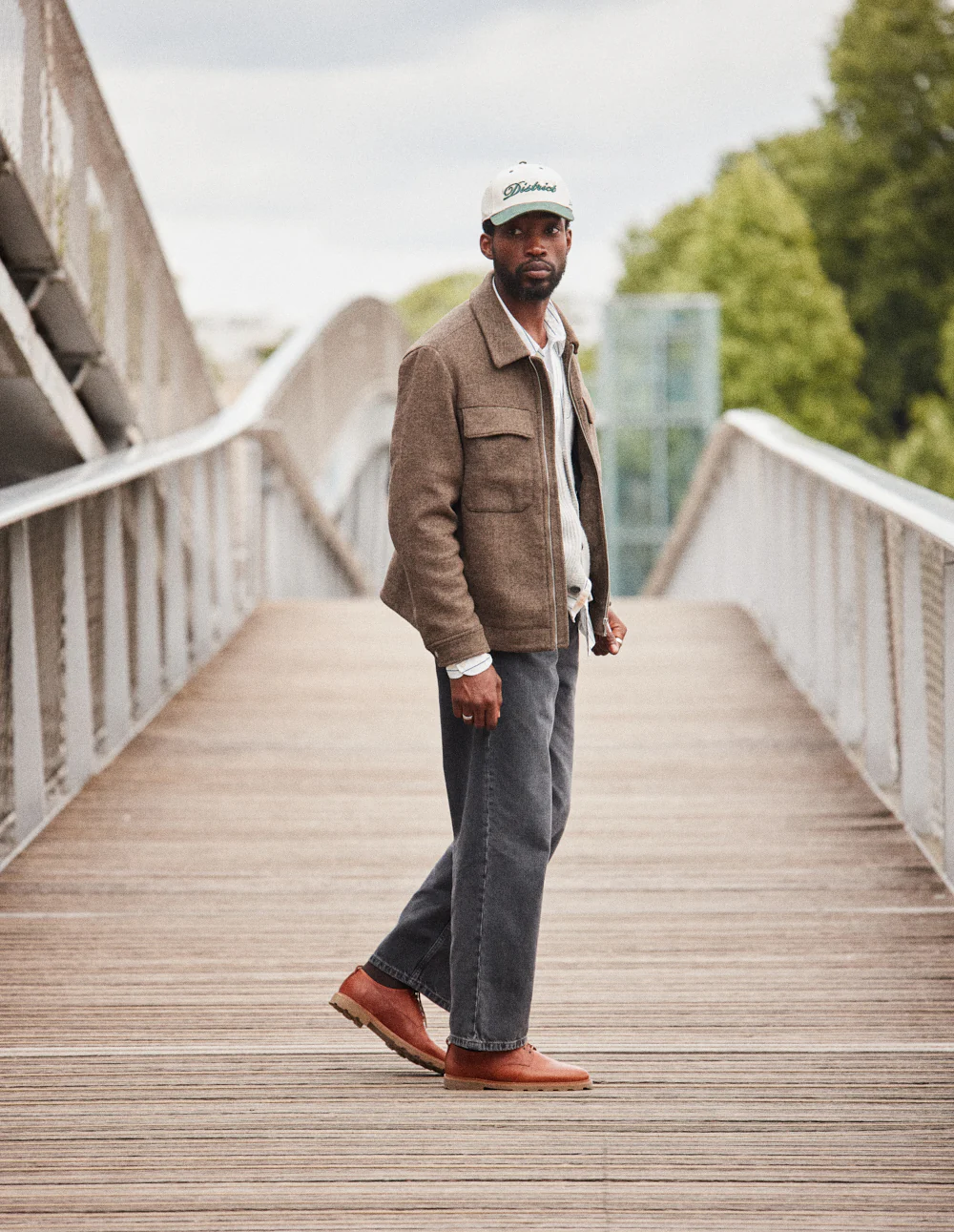 Derbies Simon - Pull up grainé miel - Image 6