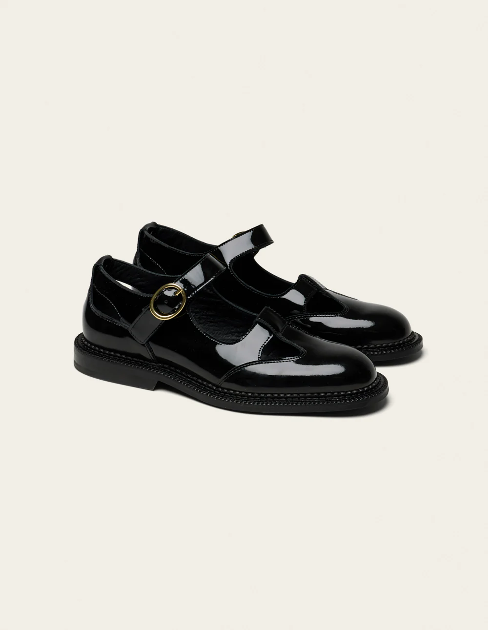 Derbies Tala - Cuir verni noir - Image 4