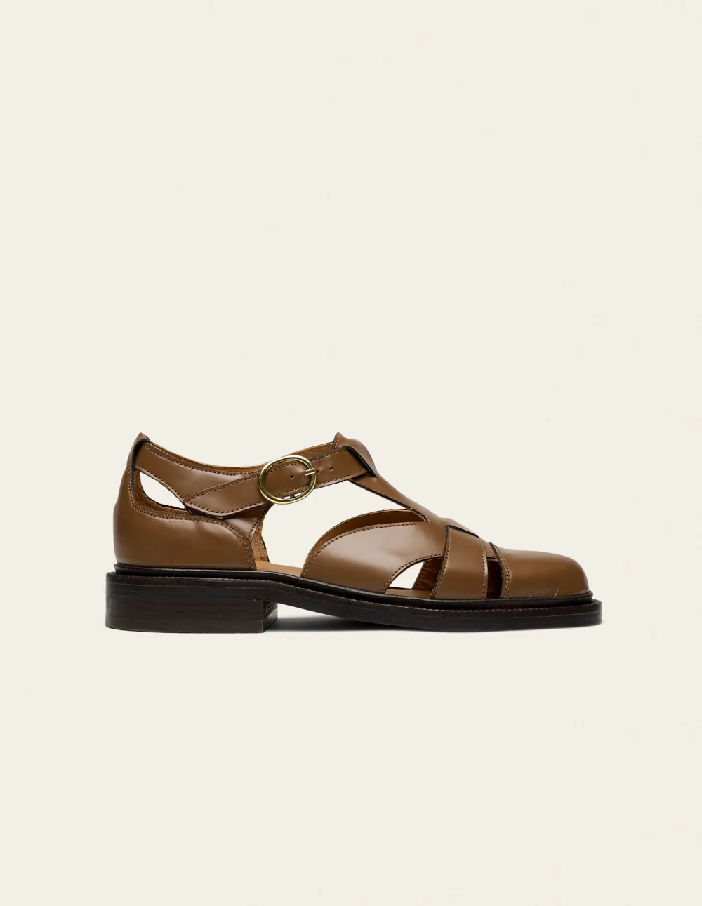 Derbies Temi - Cuir box mocha