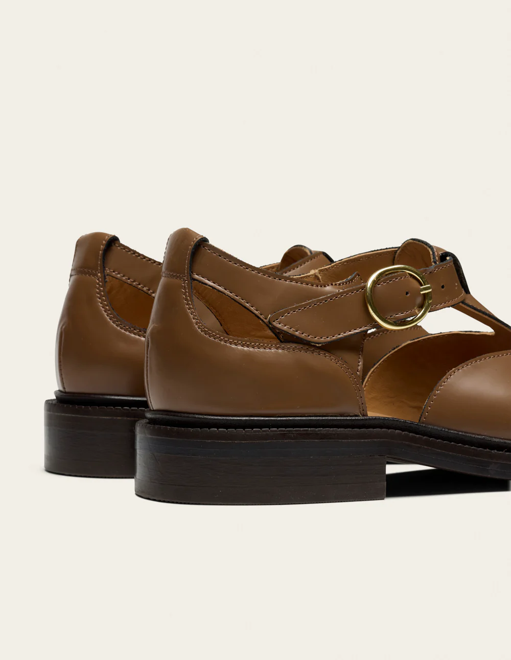 Derbies Temi - Cuir box mocha - Image 5