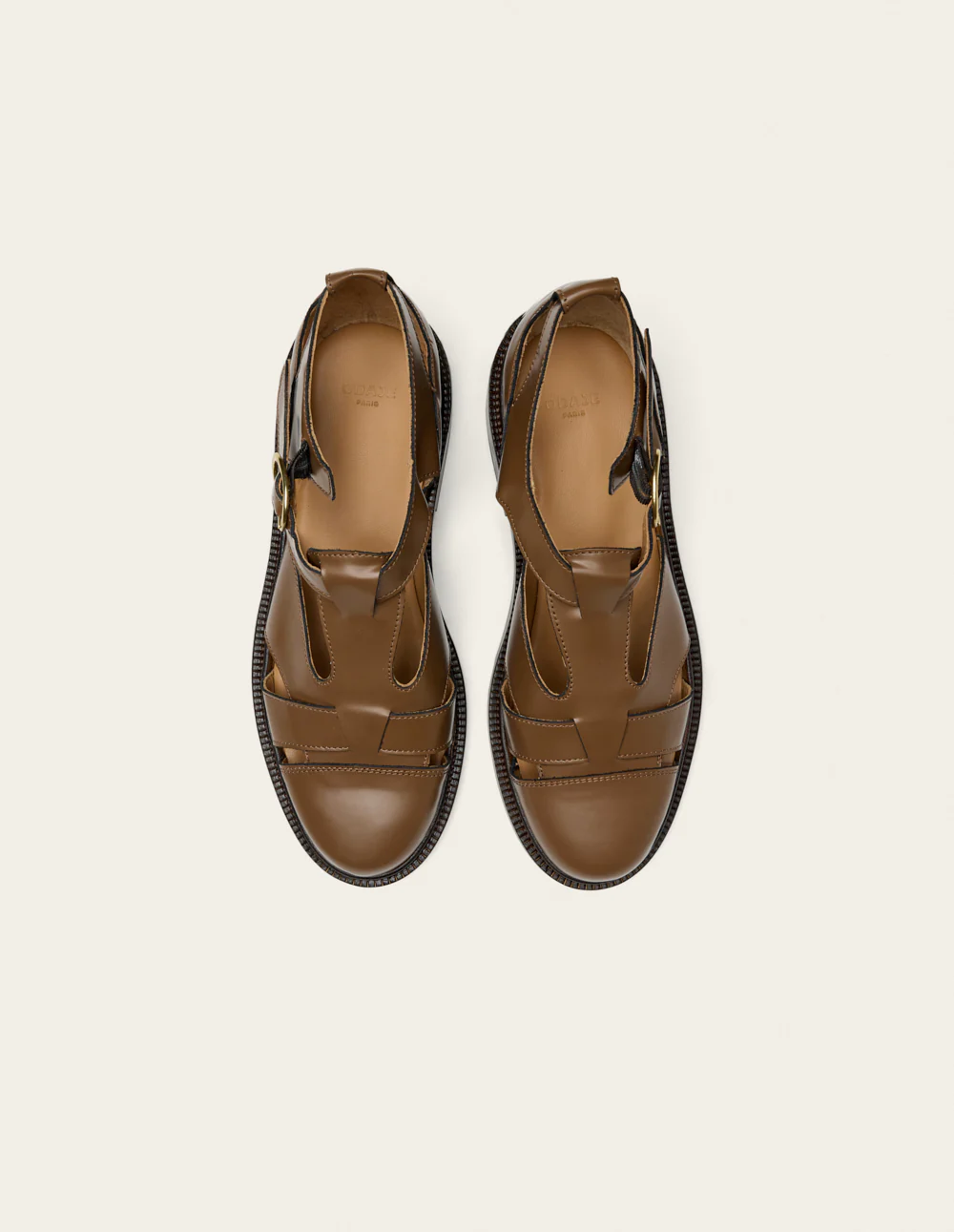 Derbies Temi - Cuir box mocha - Image 6