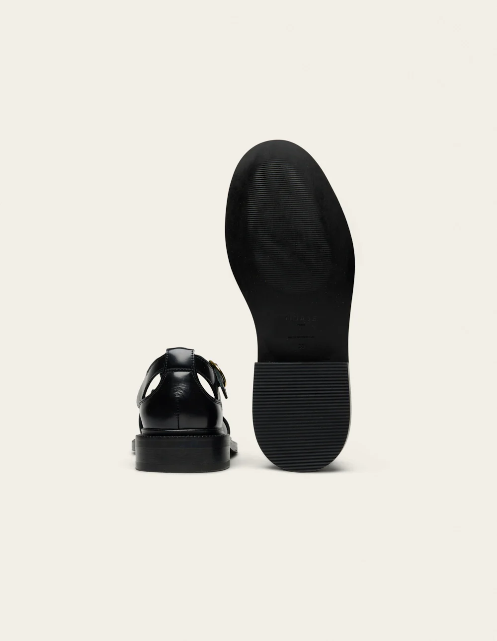 Derbies Temi - Cuir box noir - Image 7
