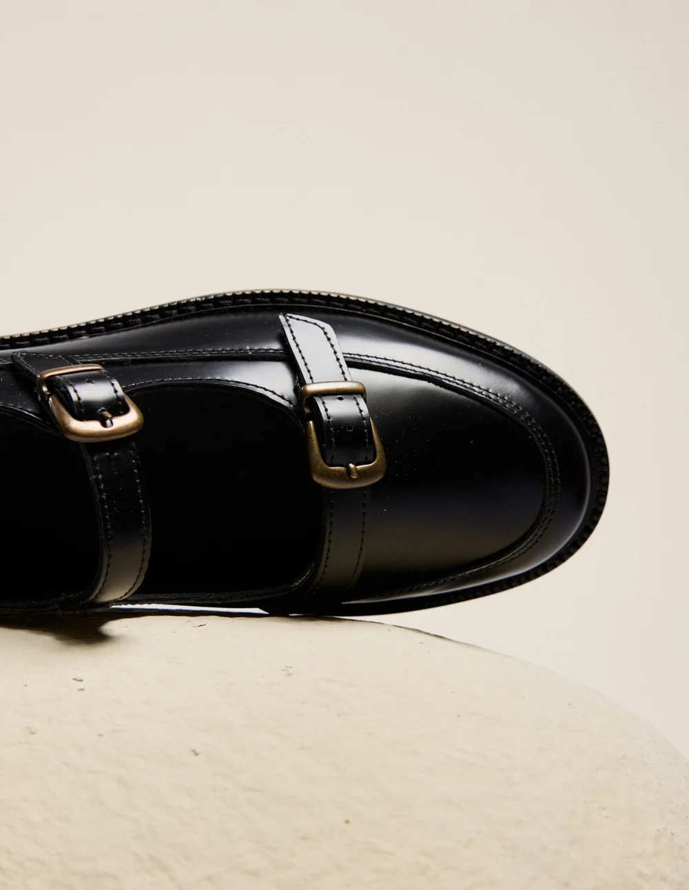 Derbies Toven - Cuir box noir - Image 5
