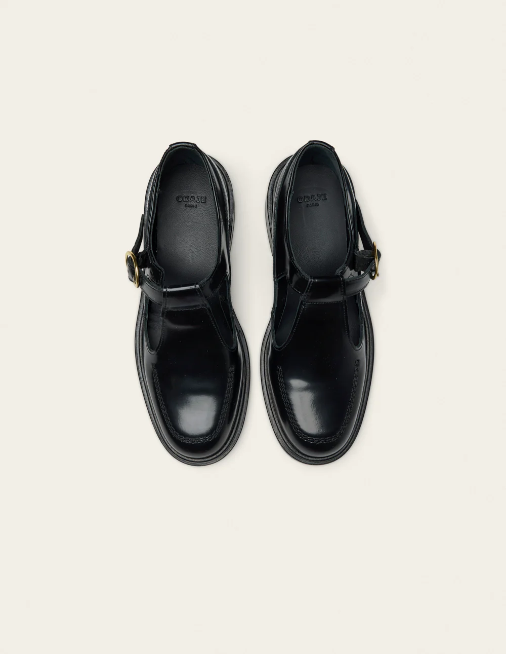 Derbies Tyria - Cuir box noir - Image 6