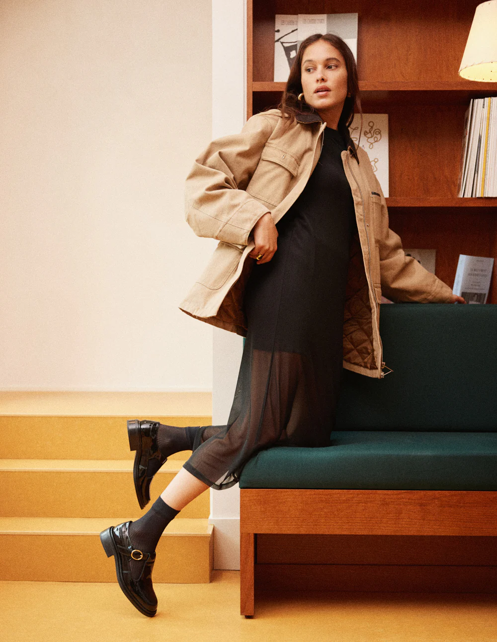 Derbies Tyria - Cuir verni noir - Image 5