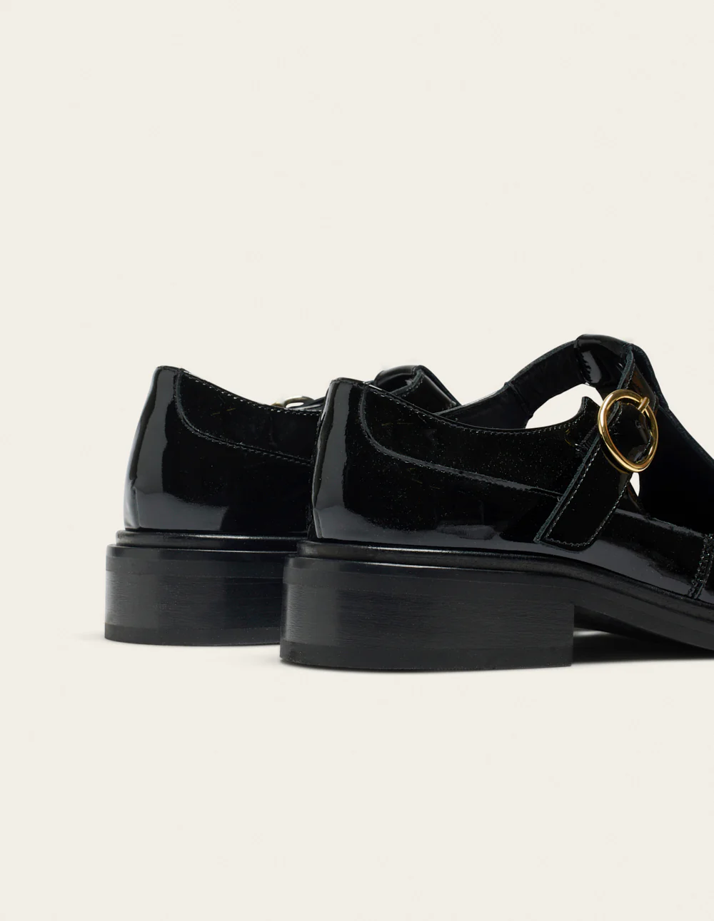 Derbies Tyria - Cuir verni noir - Image 6