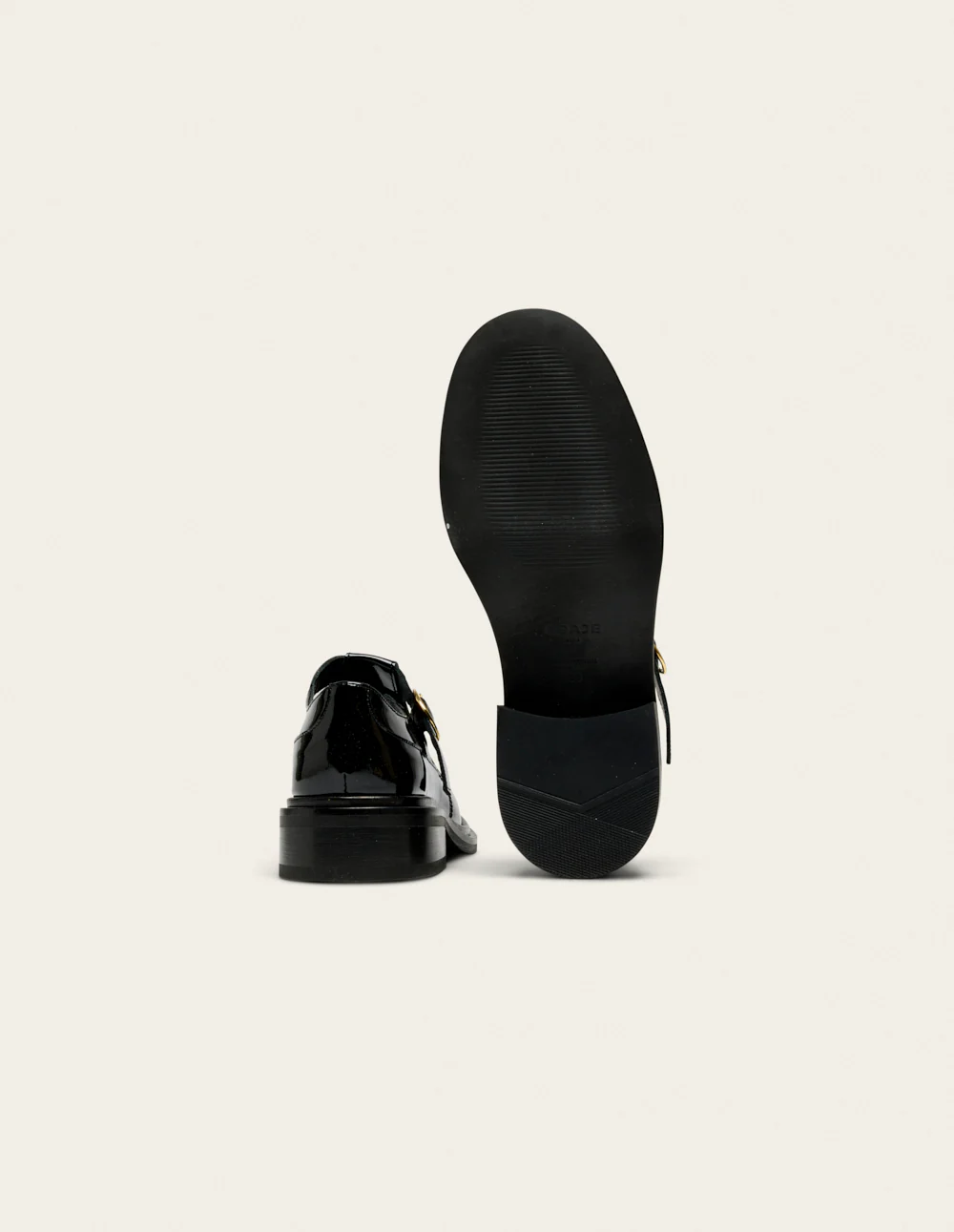 Derbies Tyria - Cuir verni noir - Image 8