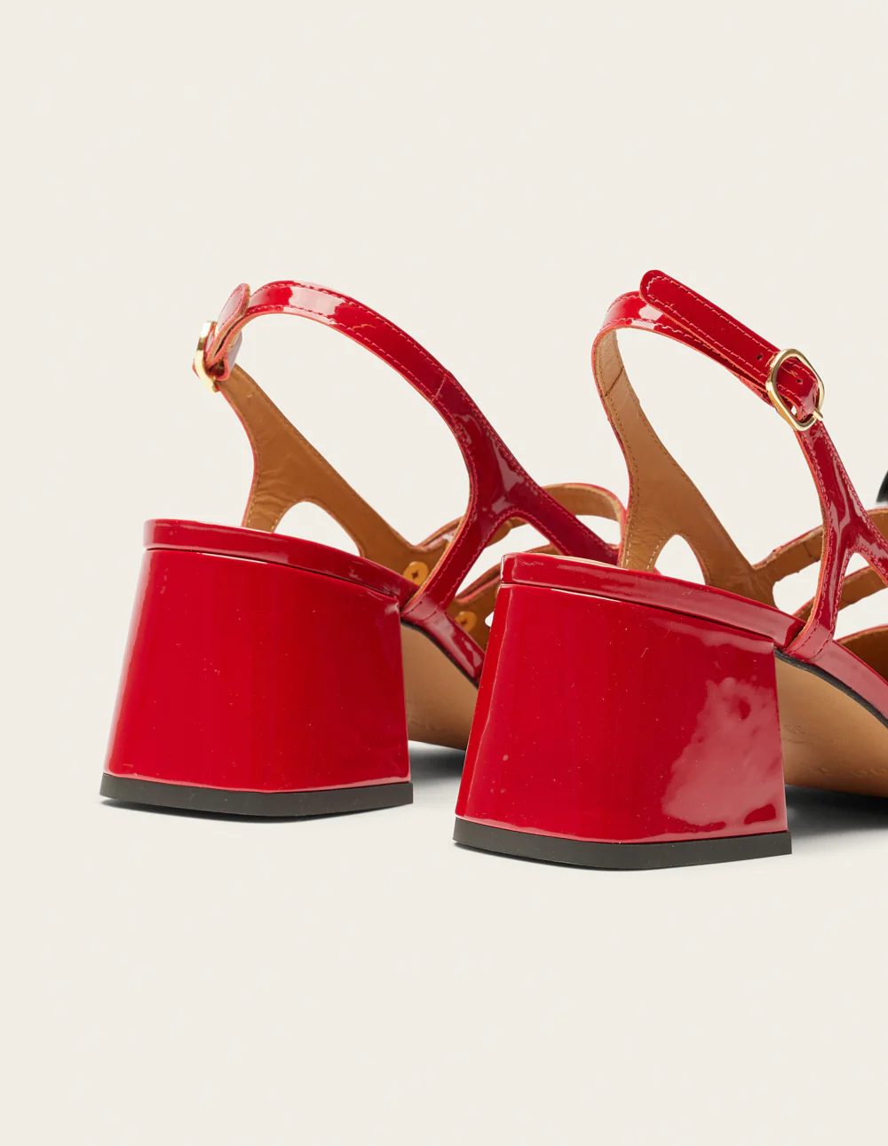 Escarpins Soline - Cuir verni rouge - Image 6