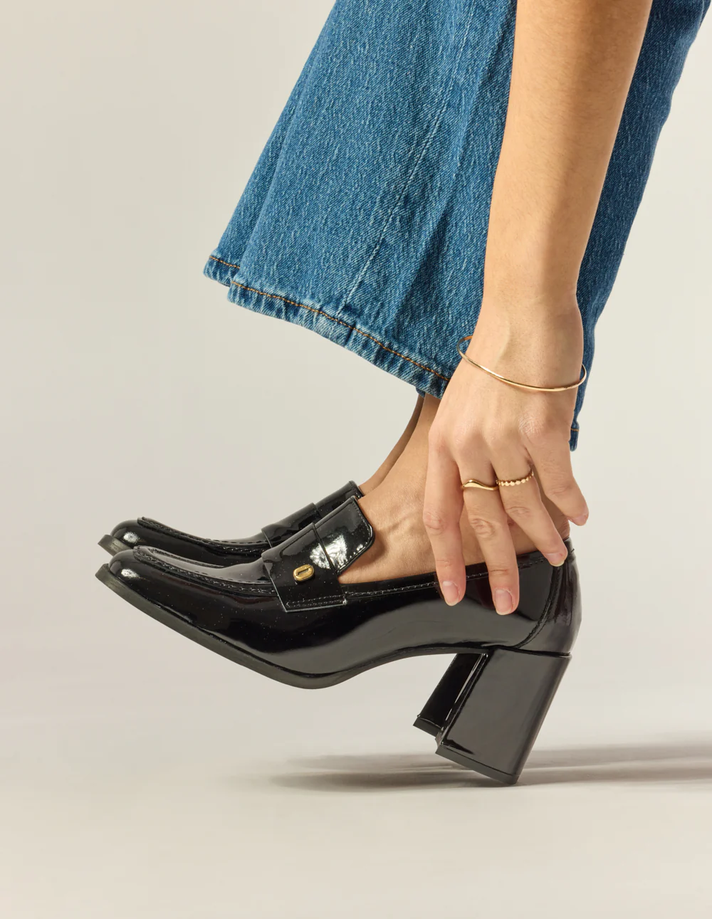 Escarpins Tocca - Cuir verni noir - Image 6