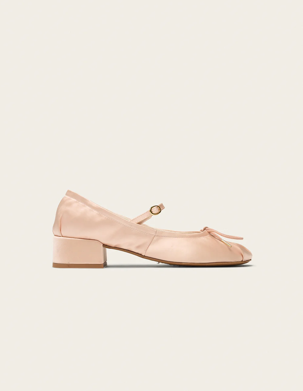 Escarpins Tovia - Satin nude - Image 2