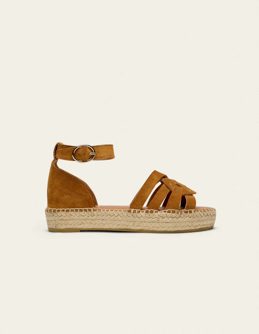 Espadrilles Azel - Suède ambre - Image 2