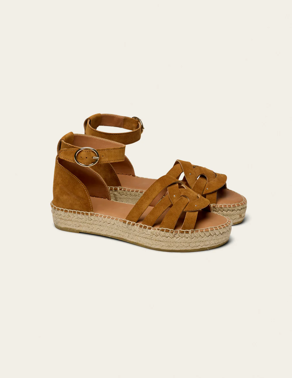 Espadrilles Azel - Suède ambre - Image 3