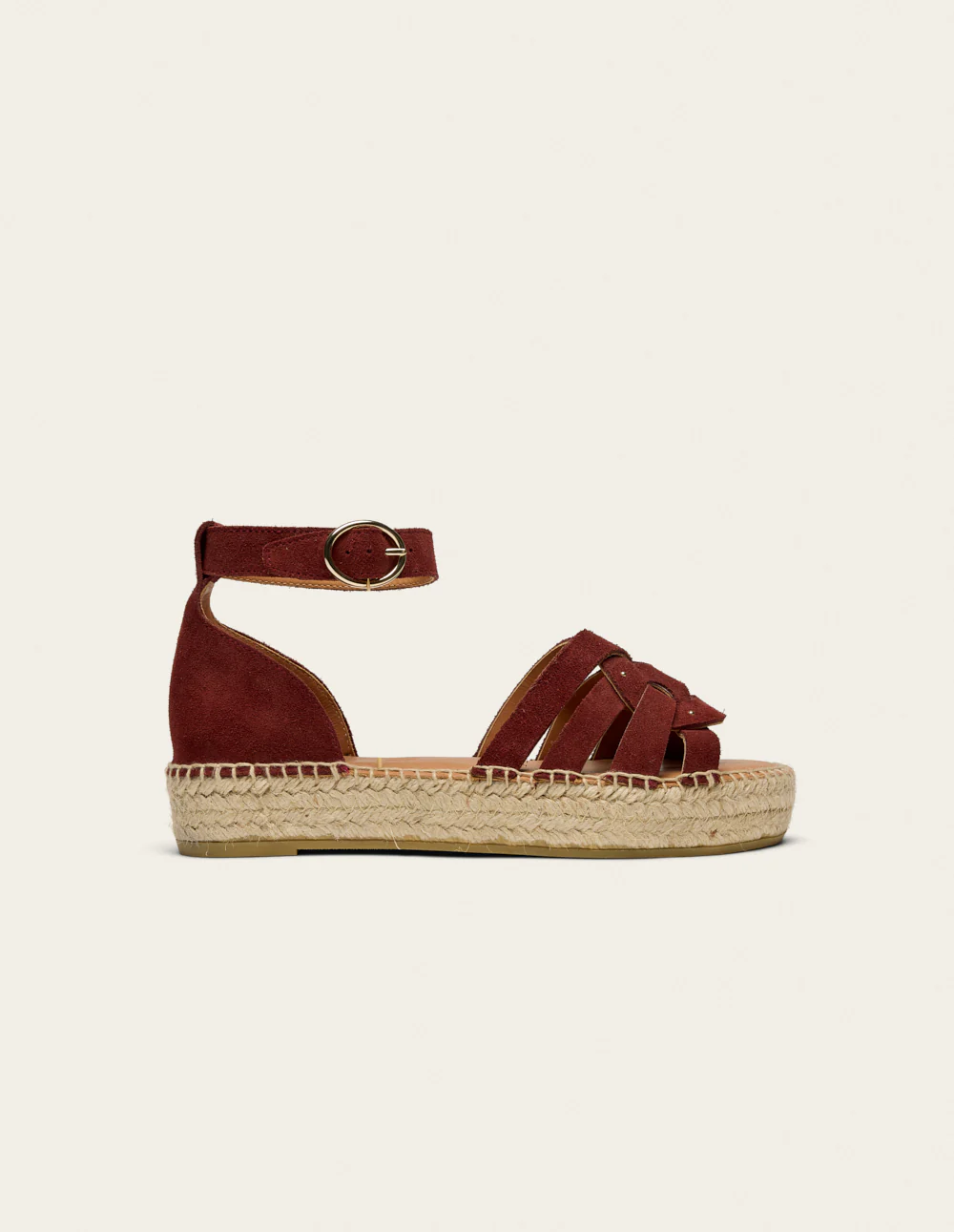 Espadrilles Azel - Suède pourpre - Image 2
