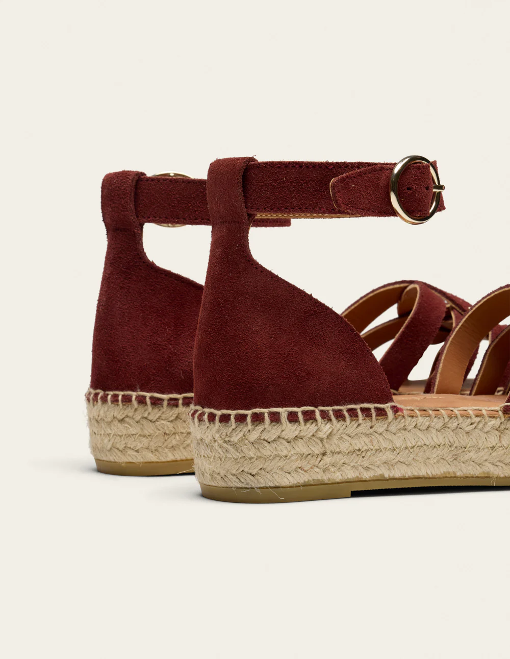 Espadrilles Azel - Suède pourpre - Image 5