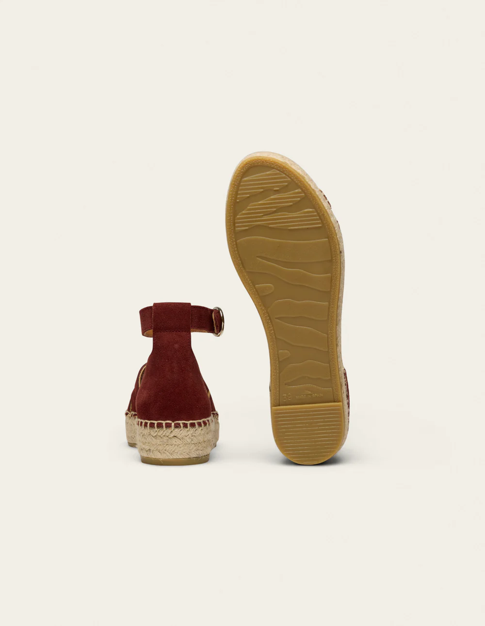 Espadrilles Azel - Suède pourpre - Image 8