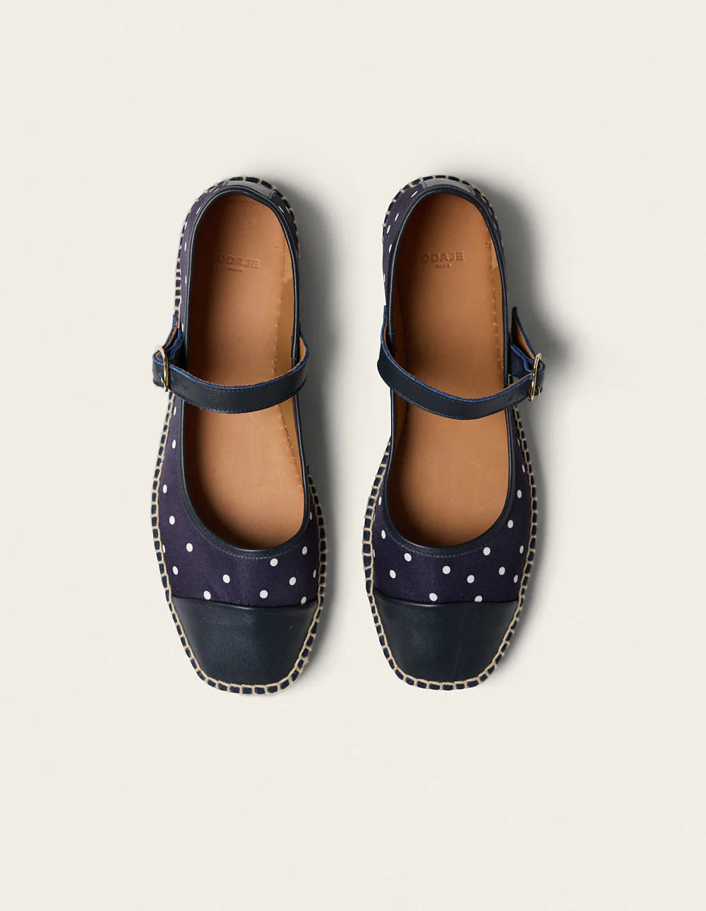 Espadrilles Bebi - Pois marine - Image 6