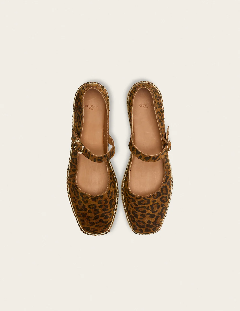 Espadrilles Bebi - Suède léopard - Image 3