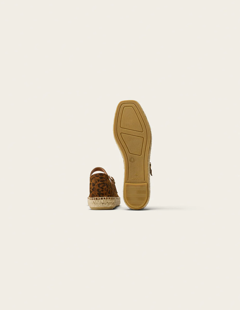 Espadrilles Bebi - Suède léopard - Image 4