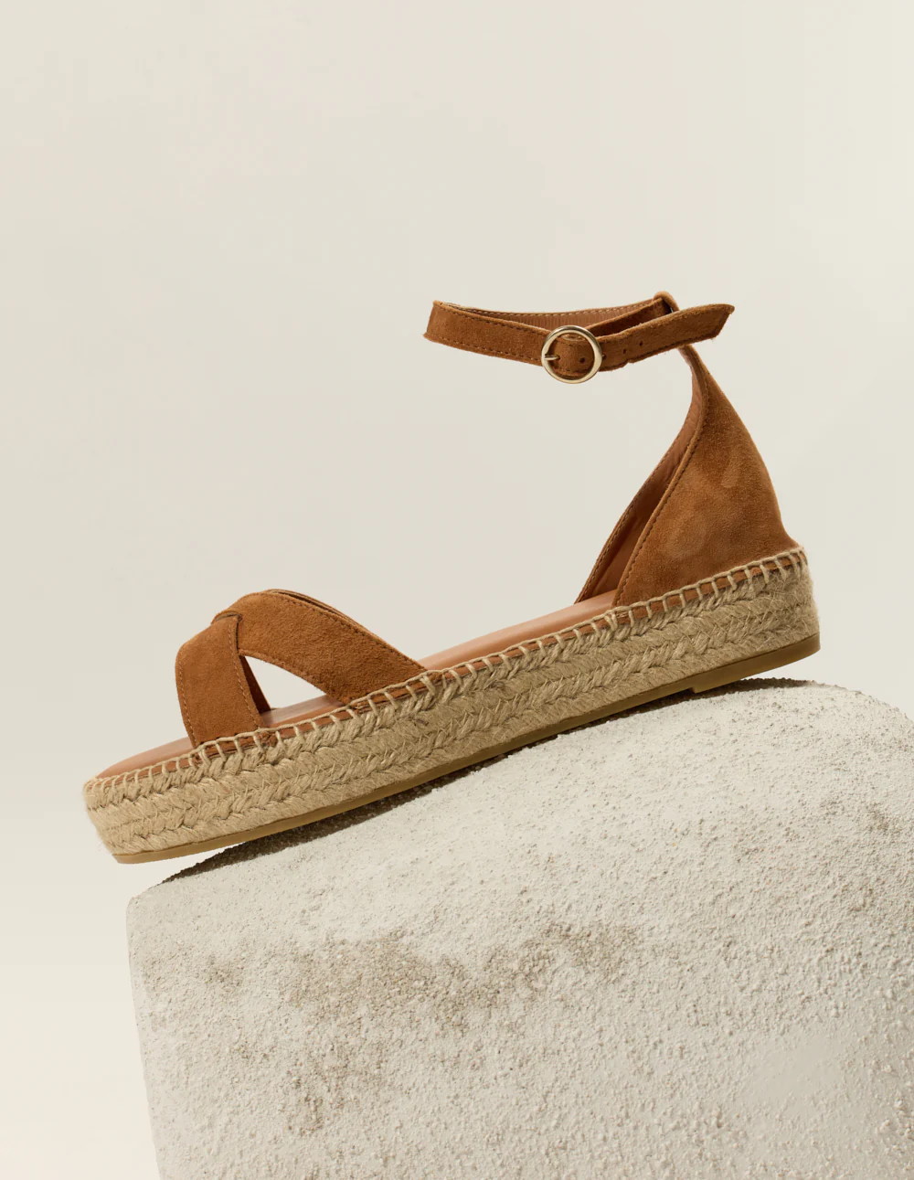 Espadrilles Catherine - Suède marron - Image 3