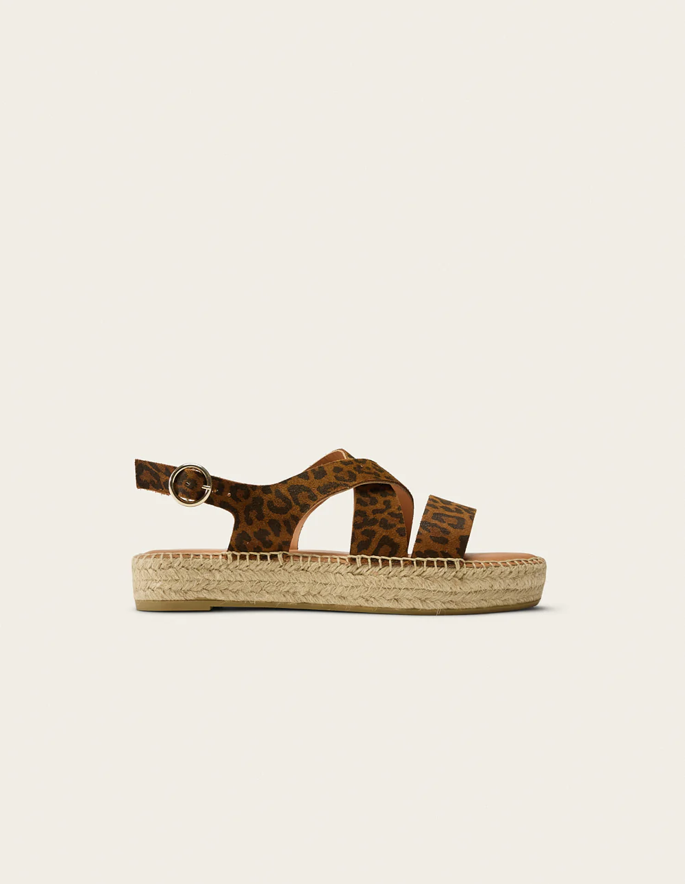 Espadrilles Chantal - Suède léopard - Image 2