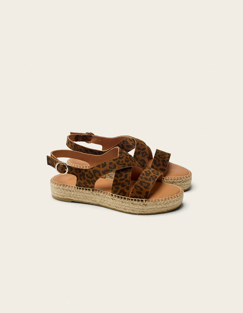 Espadrilles Chantal - Suède léopard - Image 4