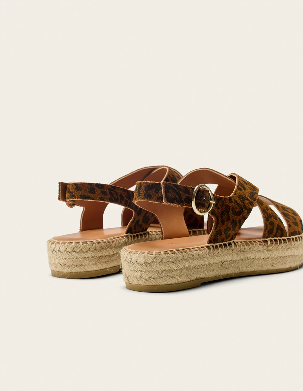 Espadrilles Chantal - Suède léopard - Image 6