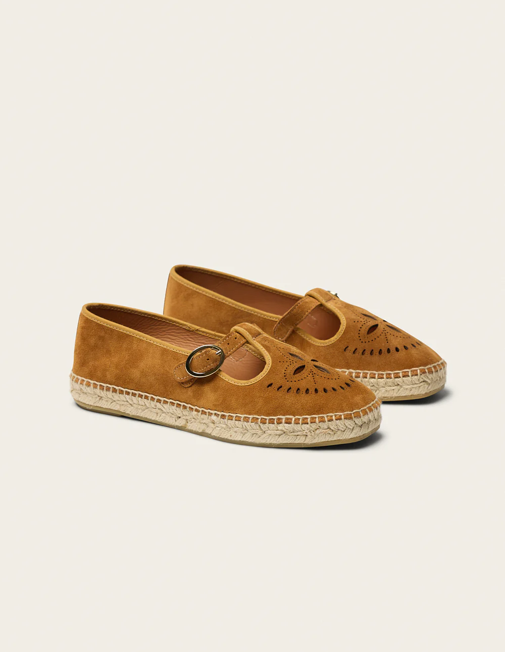 Espadrilles Dina - Suède ambre - Image 3