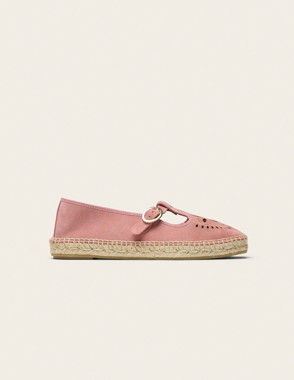 Espadrilles Dina - Suède rose - Image 2
