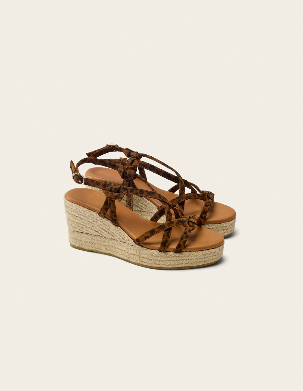Espadrilles Fidi - Suède léopard - Image 3