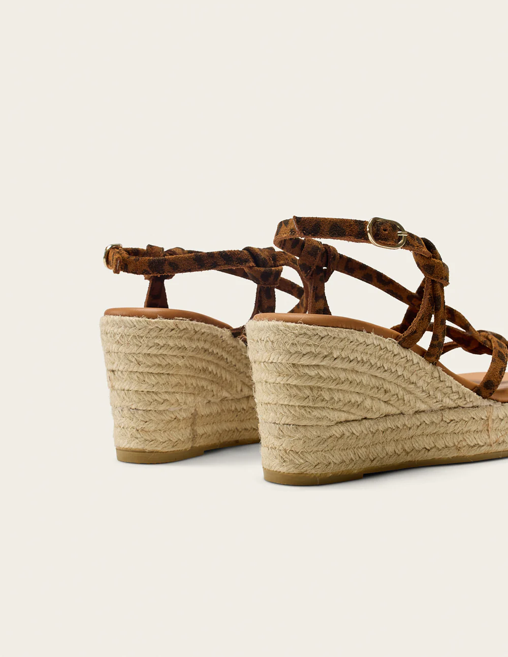 Espadrilles Fidi - Suède léopard - Image 4