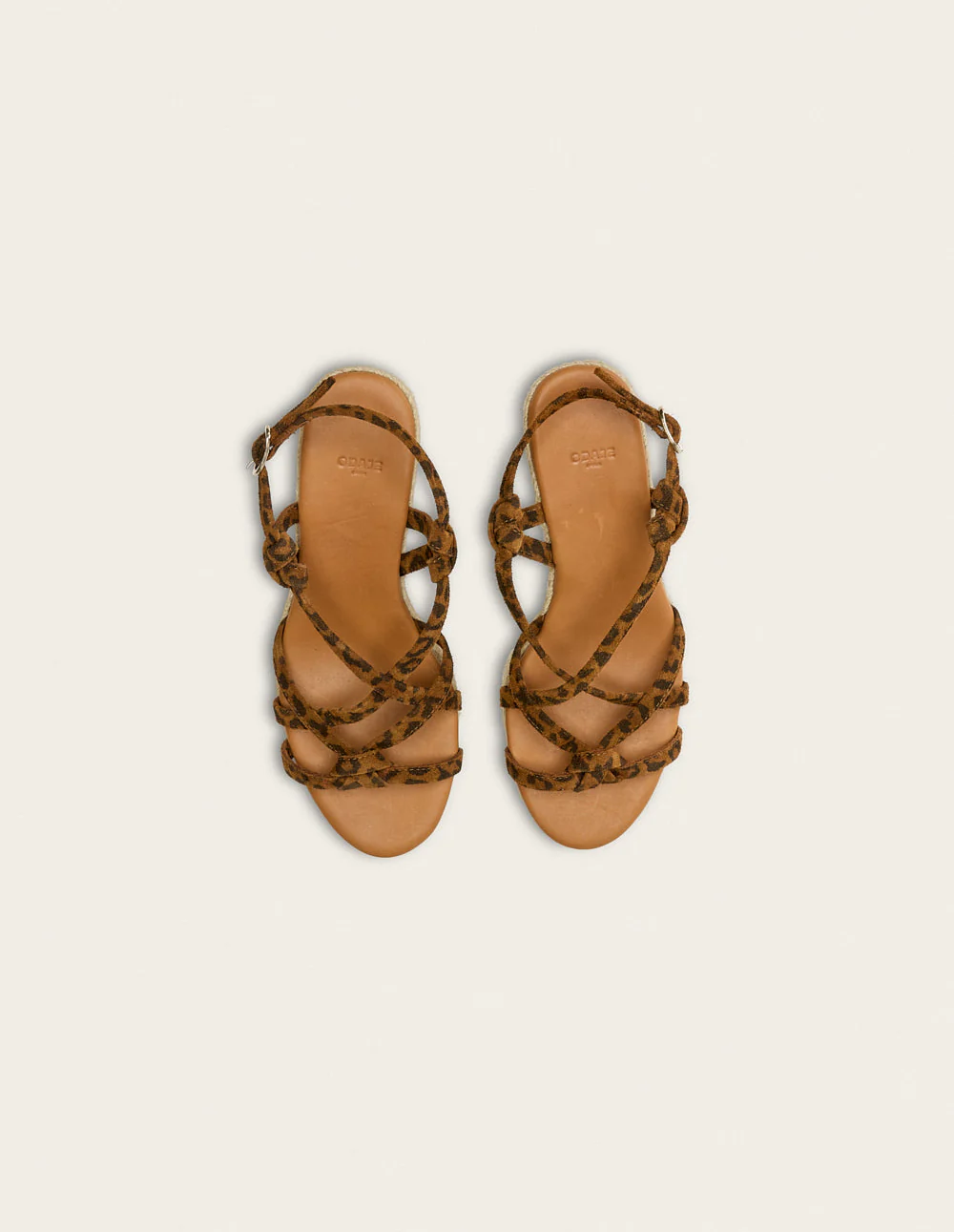 Espadrilles Fidi - Suède léopard - Image 5