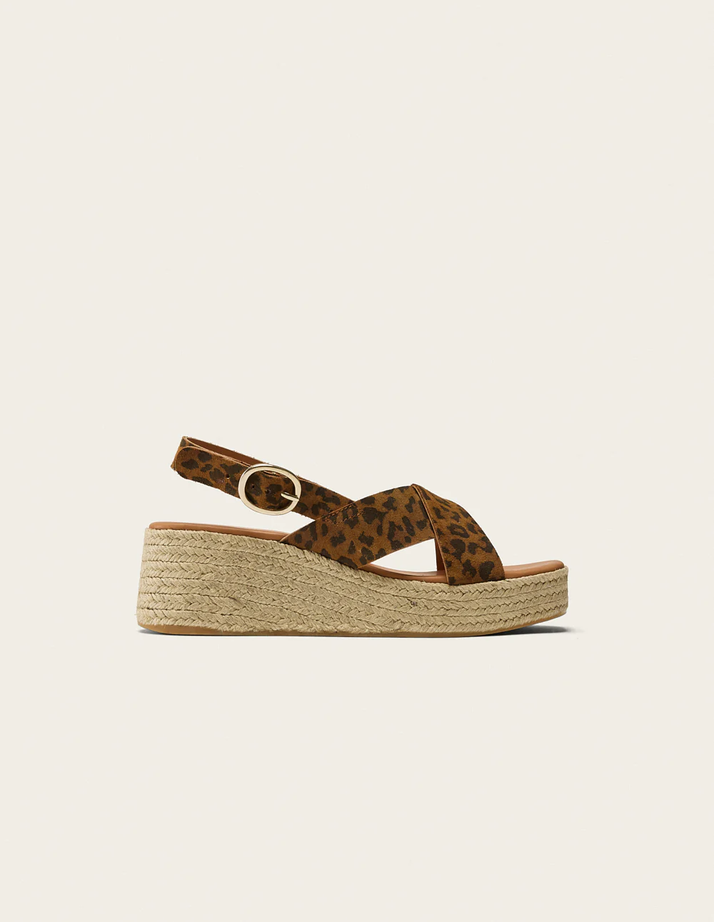 Espadrilles Hawa - Suède léopard - Image 2